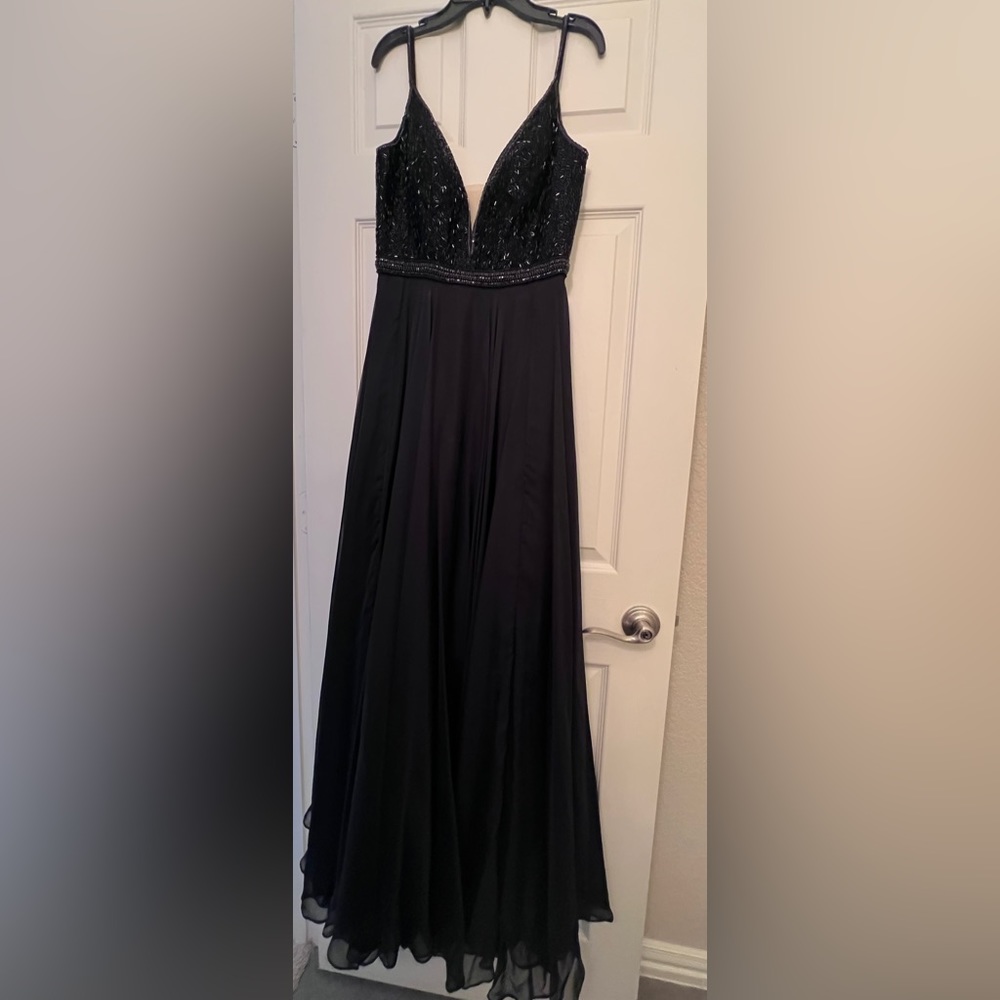 Black Sherri Hill Prom Dress